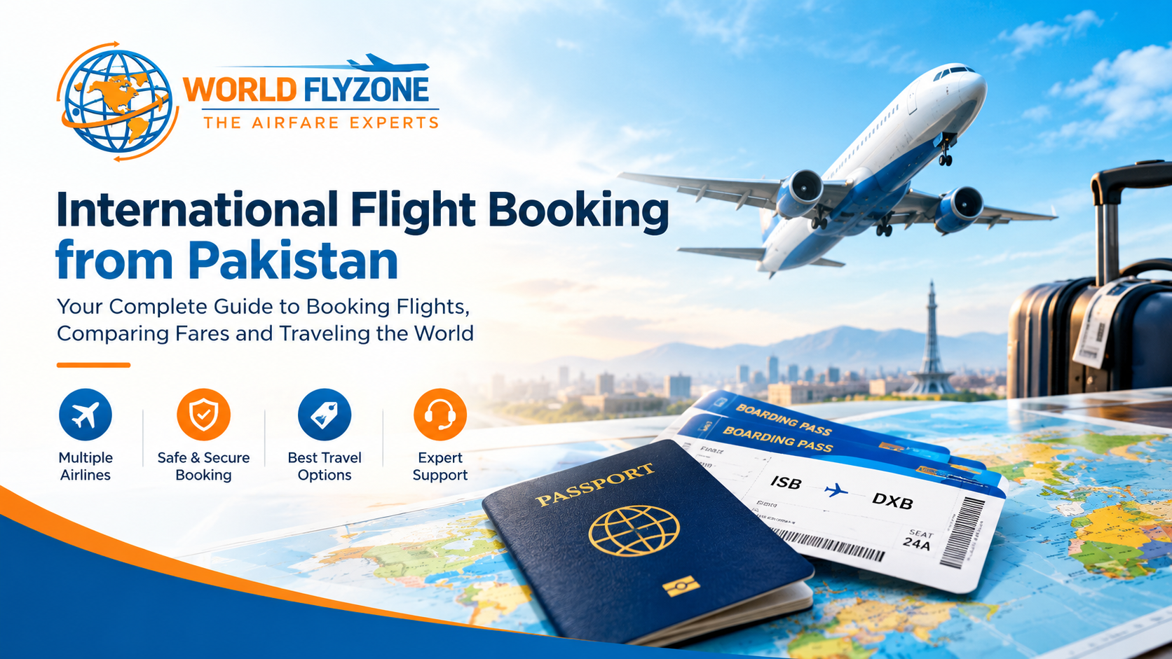 International Flight Booking from Pakistan: A Complete Guide for Travelers